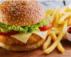Chickenburger Menü